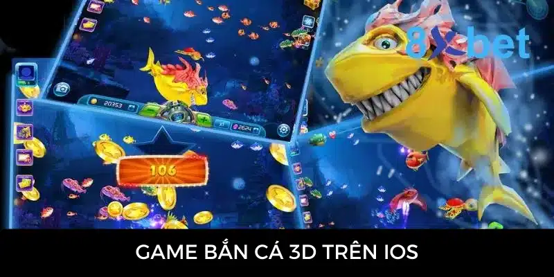 Tải game bắn cá 8Xbet- Tham gia chơi nhận thưởng hấp dẫn 3 Game bắn cá khi chơi trực tuyến trên IOS